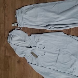 BNWT 2 piece set by J.Crew velour women's hoodie Small, pants XS [ 2piece set ]